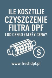 Read more about the article Ile kosztuje czyszczenie filtra DPF i od czego zależy cena?